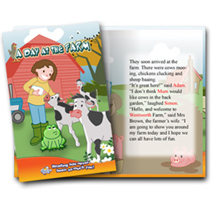 personalised Books - A Day At The Farm