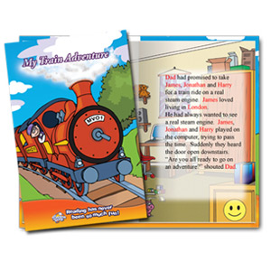 personalised Books - My Train Adventure