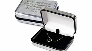 Box With Heart Necklace