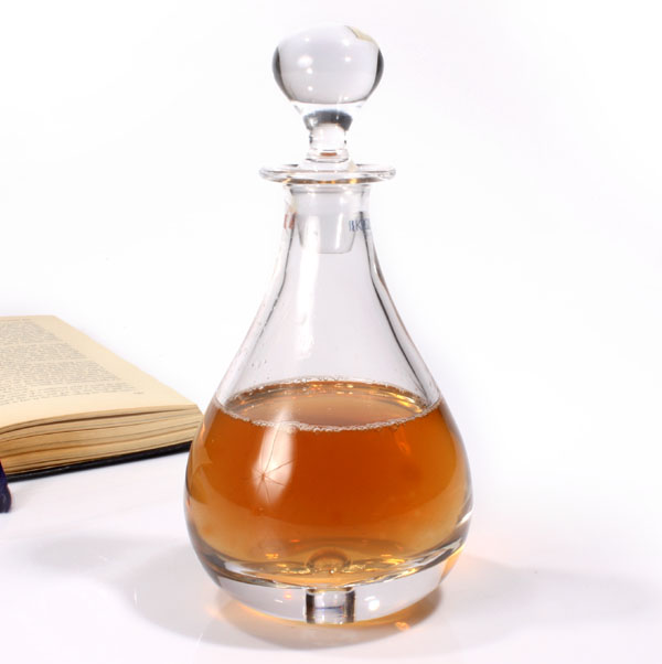 Personalised Bubble Base Crystal Decanter