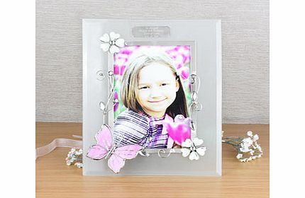Personalised Butterfly 6x4 Photoframe