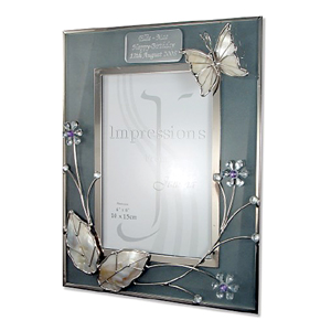 Personalised Butterfly Photo Frame 6 x 4