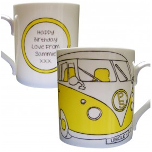 Camper Van Mug - Yellow