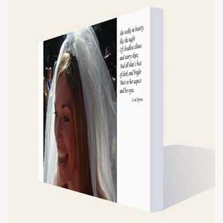 personalised Canvas 40cms by 40cms