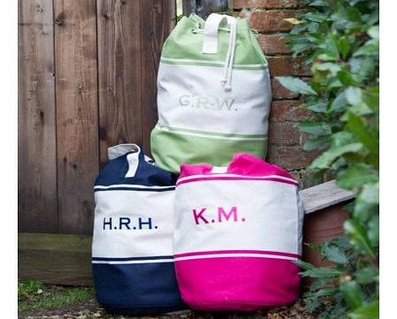Personalised Canvas Duffle Bag - Available in