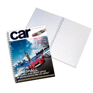 Personalised Car - A5 Notebook