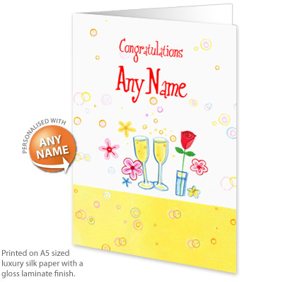 Card - Congratulations Bubbly