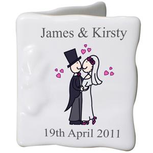 Personalised Cartoon Couple Message Card
