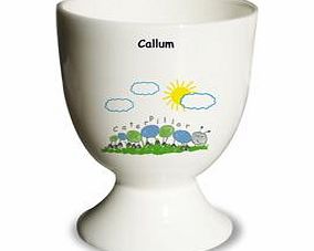 Personalised Caterpillar Egg Cup