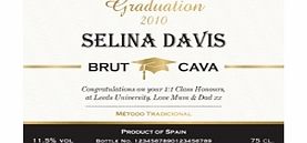 Personalised Cava - Graduation Gift