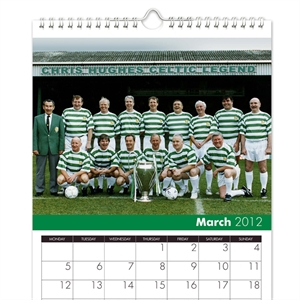 Personalised Celtic Legends Football Calendar