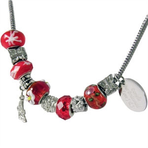 Charm Necklace - Cherry
