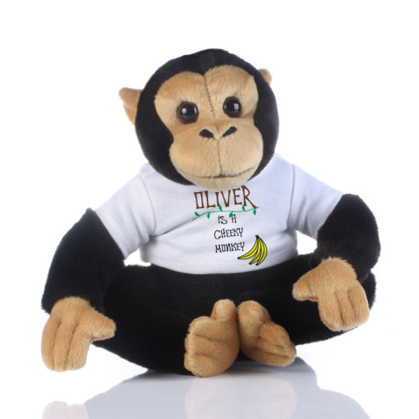 Personalised Cheeky Monkey Soft Toy