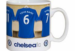 Personalised Chelsea Dressing Room Mug