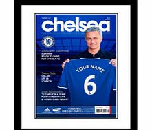 Personalised Chelsea Magazine Cover