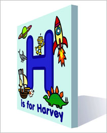 Personalised Childrens Name Canvas