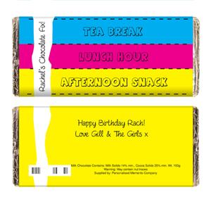 Personalised Chocolate Fix Bar