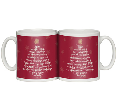 Personalised Christmas Mug