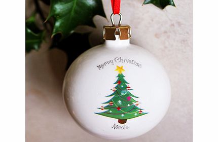 Personalised Christmas Tree Bauble
