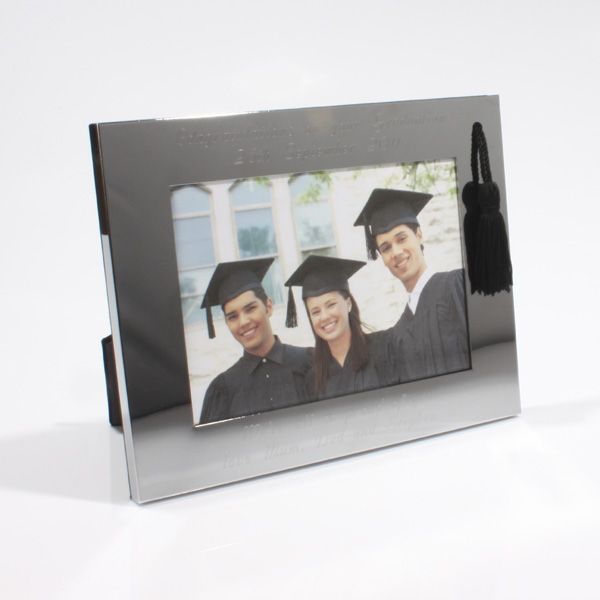 Personalised Chrome Graduation Frame