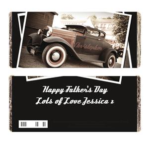 Classic Car Chocolate Bar