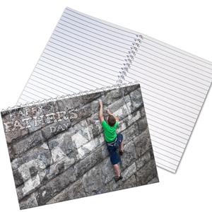 Personalised Climber A5 Notebook