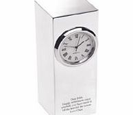 Personalised Column Clock