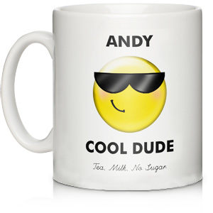 Personalised Cool Dude Mug