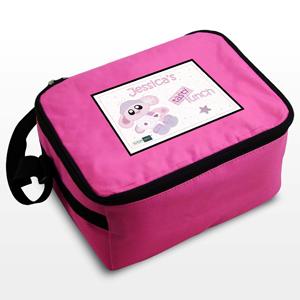 Personalised Cotton Zoo Bobbin the Bunny Lunch Bag
