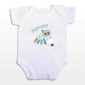 Personalised Cotton Zoo Calico the Kitten Vest