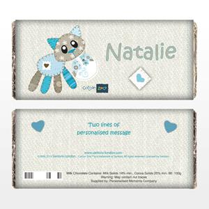Personalised Cotton Zoo Calico the Kitten