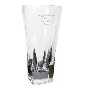 Personalised Crystal Fusion Vase