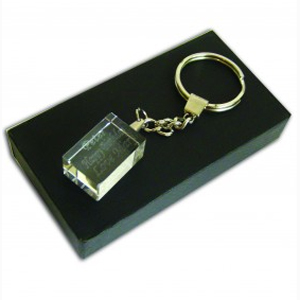 personalised Crystal Keyring