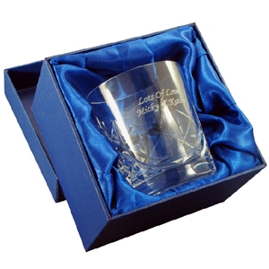 Personalised Crystal Whisky Tumbler (Without
