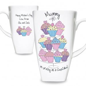 Personalised Cupcake Tall Latte