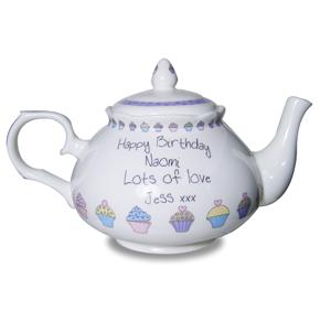 Personalised Cupcake Teapot