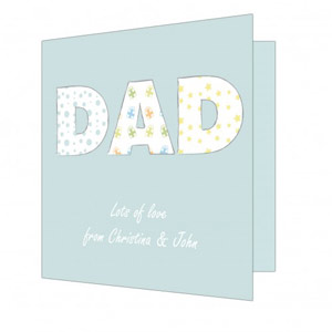 Personalised Dad Card