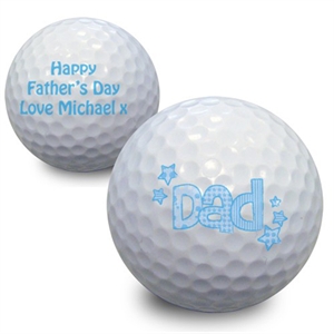 Personalised Dad Golf Ball