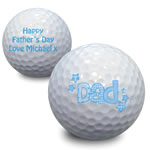 Personalised Dad Golf Balls