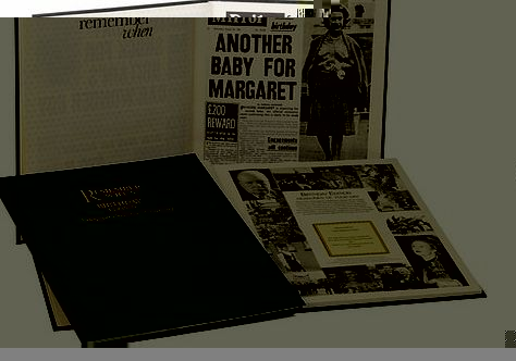 Personalised Day You Were Born Newspaper Book