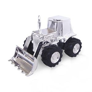 personalised Digger Money Box