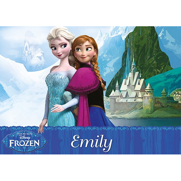 Personalised Disney Frozen Double-Sided Placement