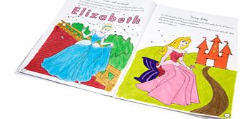 Personalised Disney Princess Activity and