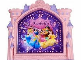 Personalised Disney Princess Castle Clock