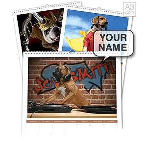 Personalised Dog Calendar