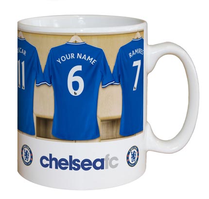 Personalised Dressing Room Mug - Chelsea