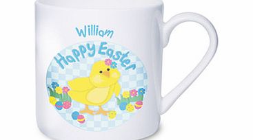 Personalised Easter Chick Mug with Chick