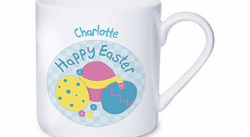 Personalised Easter Egg Mug with Chocolates