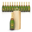 Personalised Engraved Zodiac Champagne
