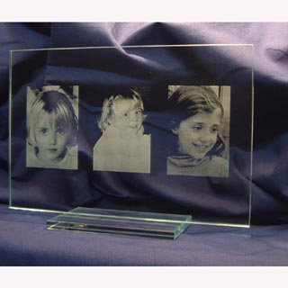 Personalised Etched Family Photo Frame